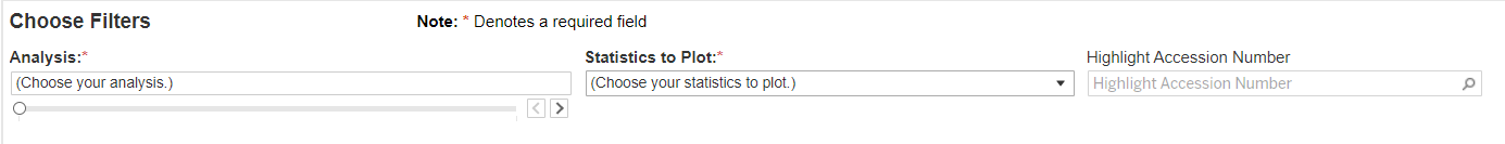 Choose Filters for Scatterplots